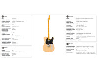 Fender 75th Anniversary Limited Edition AV II 51 Nocaster BL Fender 75th Anniversary Limited Edition AV II 51 Nocaster BL